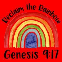 Reclaim The Rainbow Jesus Lover Christian Proverb Santa Hat thumb 1