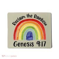 Reclaim The Rainbow Jesus Lover Christian Proverb Mousepad thumb 0