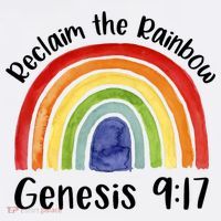 Reclaim The Rainbow Jesus Lover Christian Proverb Beanie thumb 2