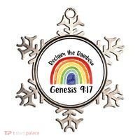 Reclaim The Rainbow Jesus Lover Christian Proverb Ornament thumb 0