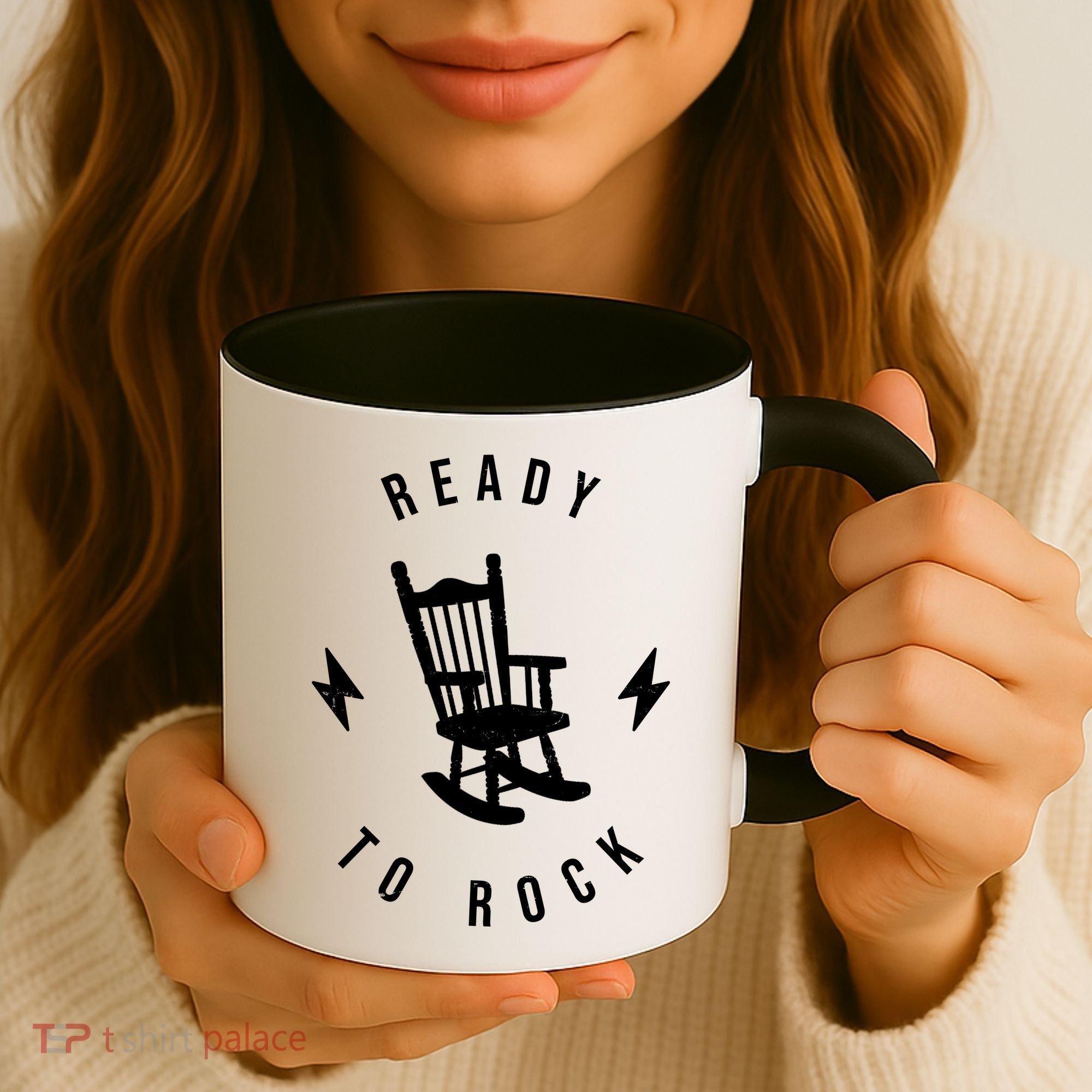 Ready To Rock Funny Rocking Chair Coffee Mug