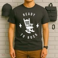 Ready To Rock Funny Rocking Chair T-Shirt thumb 6