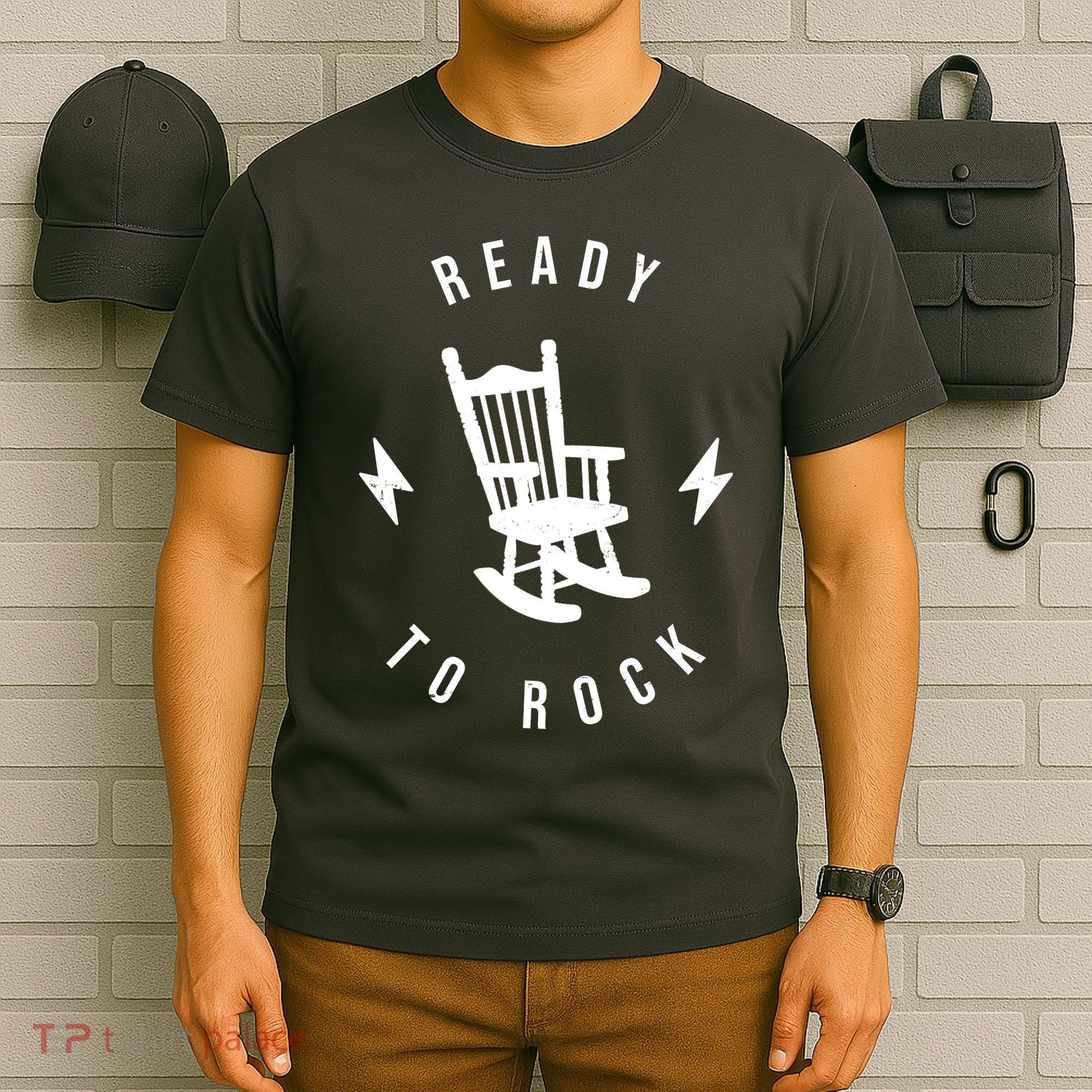 Ready To Rock Funny Rocking Chair T-Shirt