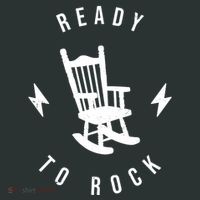 Ready To Rock Funny Rocking Chair Baby Bodysuit thumb 2