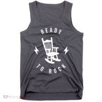 Ready To Rock Funny Rocking Chair Tank Top thumb 0