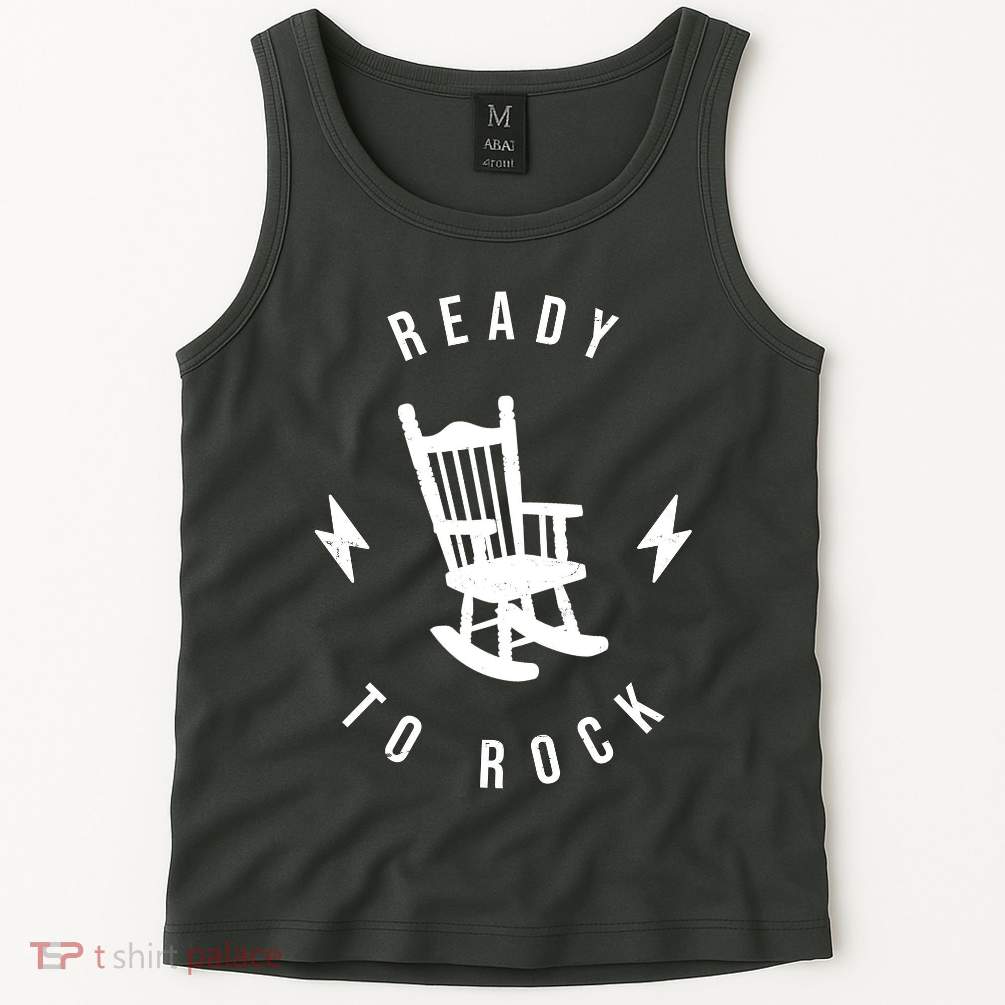 Ready To Rock Funny Rocking Chair Tank Top