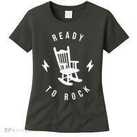 Ready To Rock Funny Rocking Chair Women's T-Shirt thumb 0