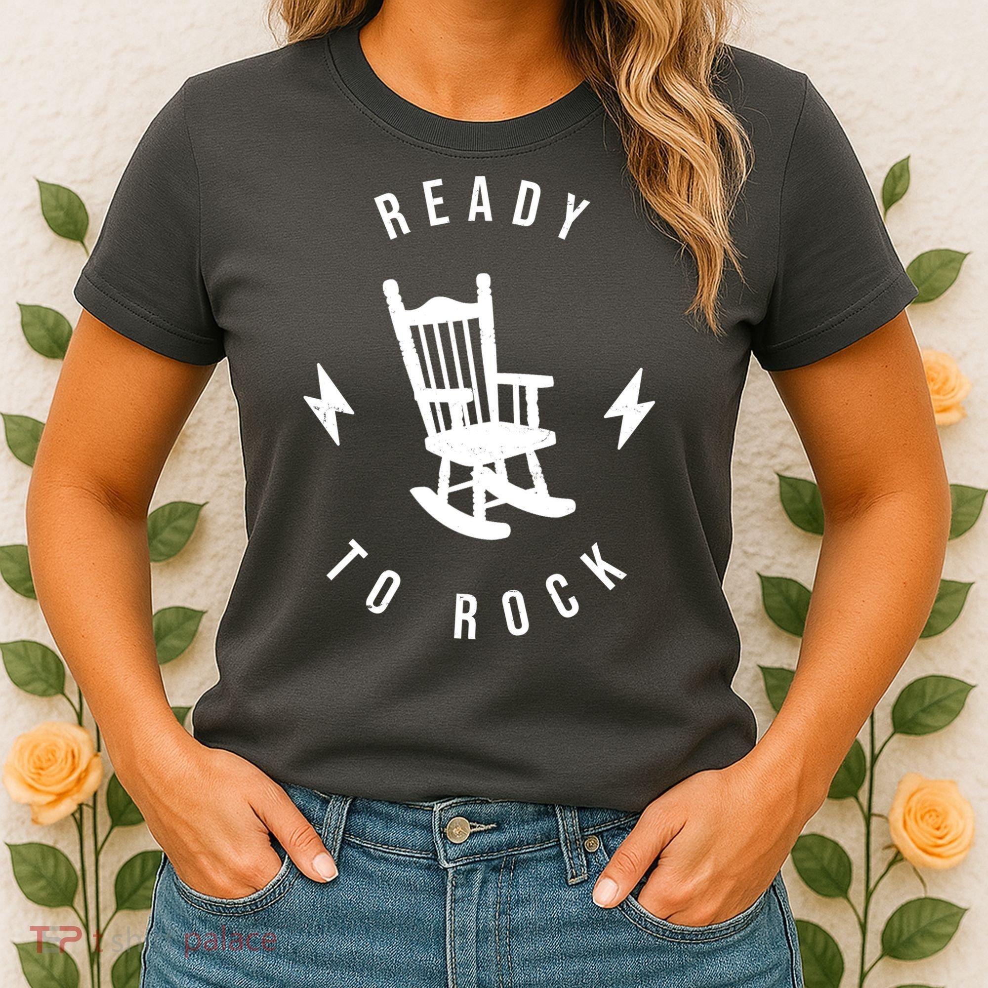 Ready To Rock Funny Rocking Chair Women's T-Shirt