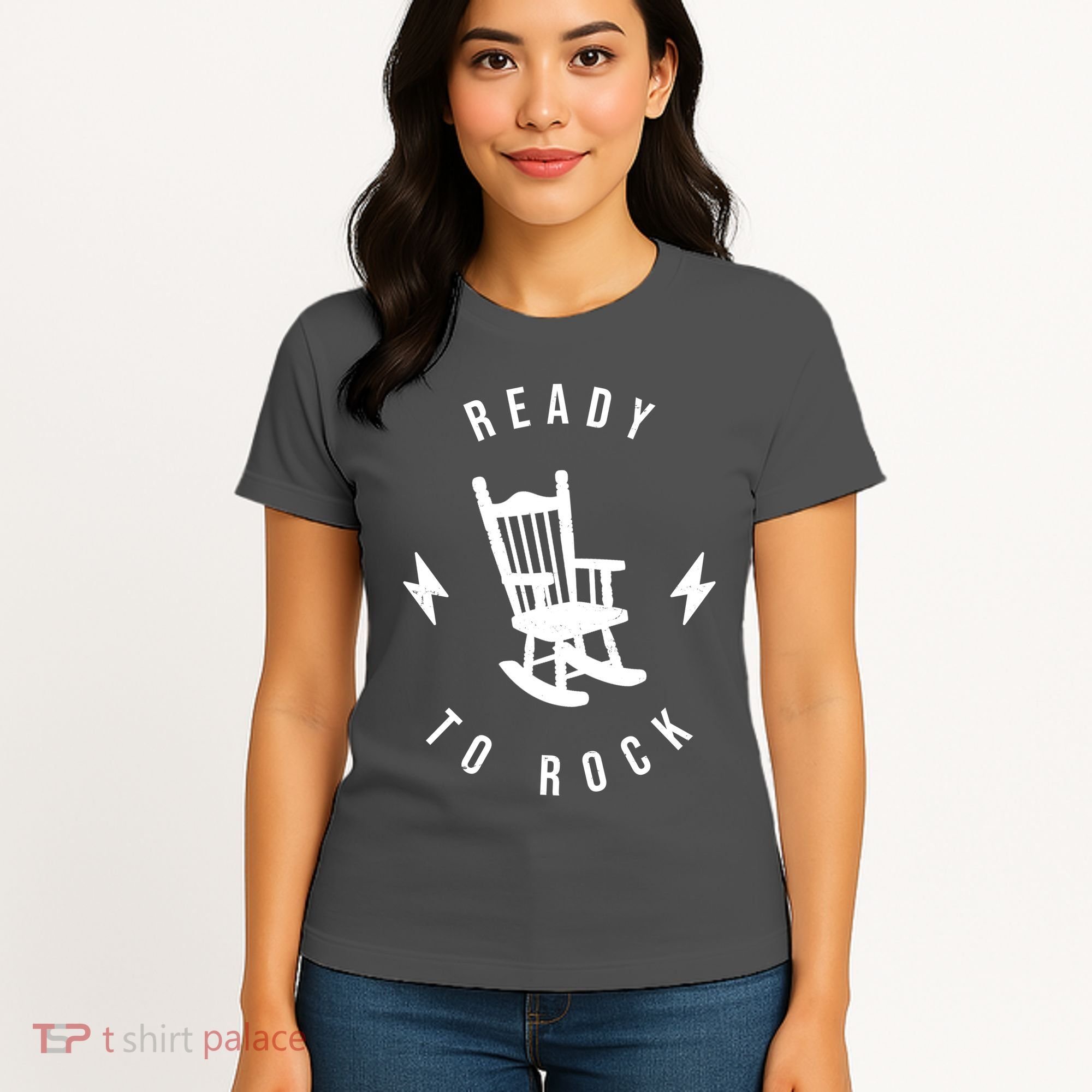 Ready To Rock Funny Rocking Chair Women's T-Shirt