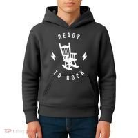 Ready To Rock Funny Rocking Chair Kids Hoodie thumb 4