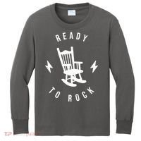 Ready To Rock Funny Rocking Chair Kids Long Sleeve Shirt thumb 0
