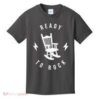 Ready To Rock Funny Rocking Chair Kids T-Shirt thumb 0