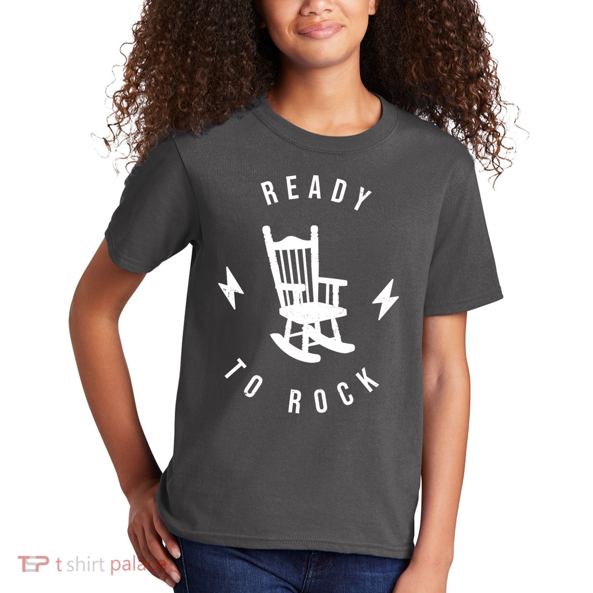Ready To Rock Funny Rocking Chair Kids T-Shirt