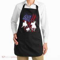 Rodeo Team Roping Horse Riding Equestrian Header Heeler Apron thumb 2