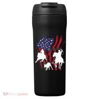 Rodeo Team Roping Horse Riding Equestrian Header Heeler 24oz Duet Stainless Steel Tumbler thumb 0