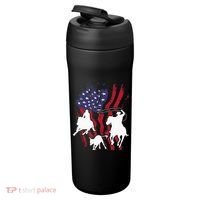 Rodeo Team Roping Horse Riding Equestrian Header Heeler 24oz Duet Stainless Steel Tumbler thumb 3