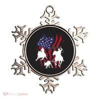 Rodeo Team Roping Horse Riding Equestrian Header Heeler Ornament thumb 0