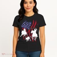 Rodeo Team Roping Horse Riding Equestrian Header Heeler Women's T-Shirt thumb 4