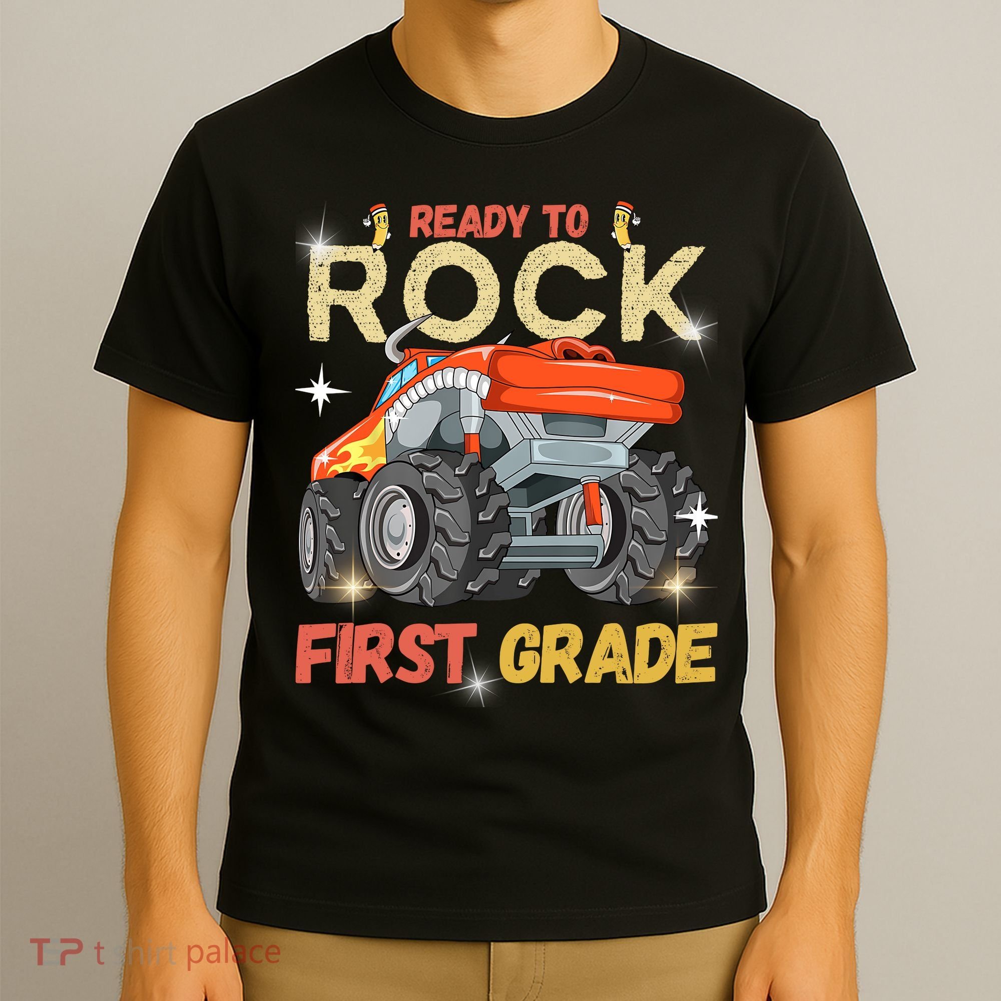 Ready To Rock First Grade First Day Of First Grade For Kids T-Shirt