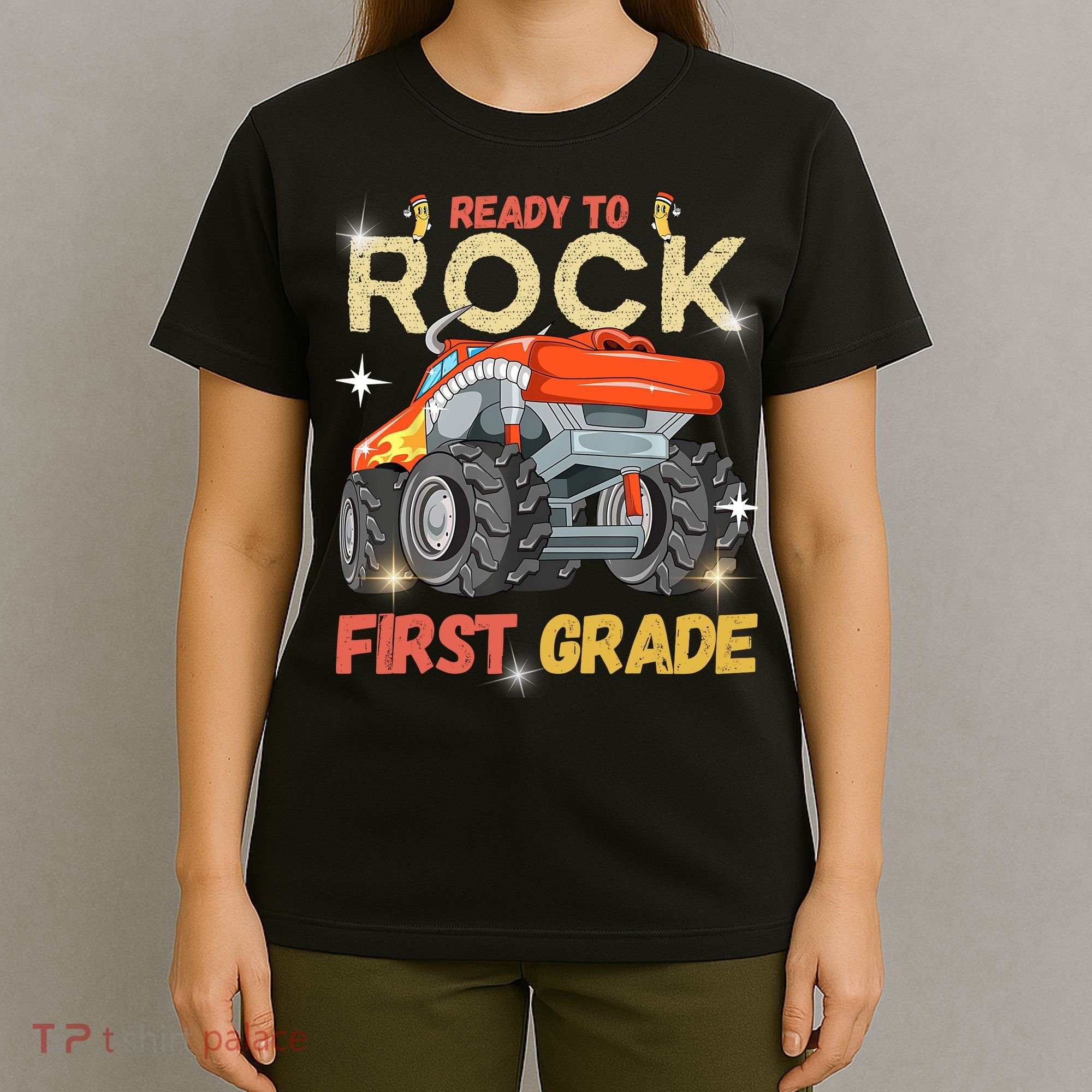 Ready To Rock First Grade First Day Of First Grade For Kids T-Shirt