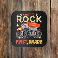 Ready To Rock First Grade First Day Of First Grade For Kids Coaster thumb 0