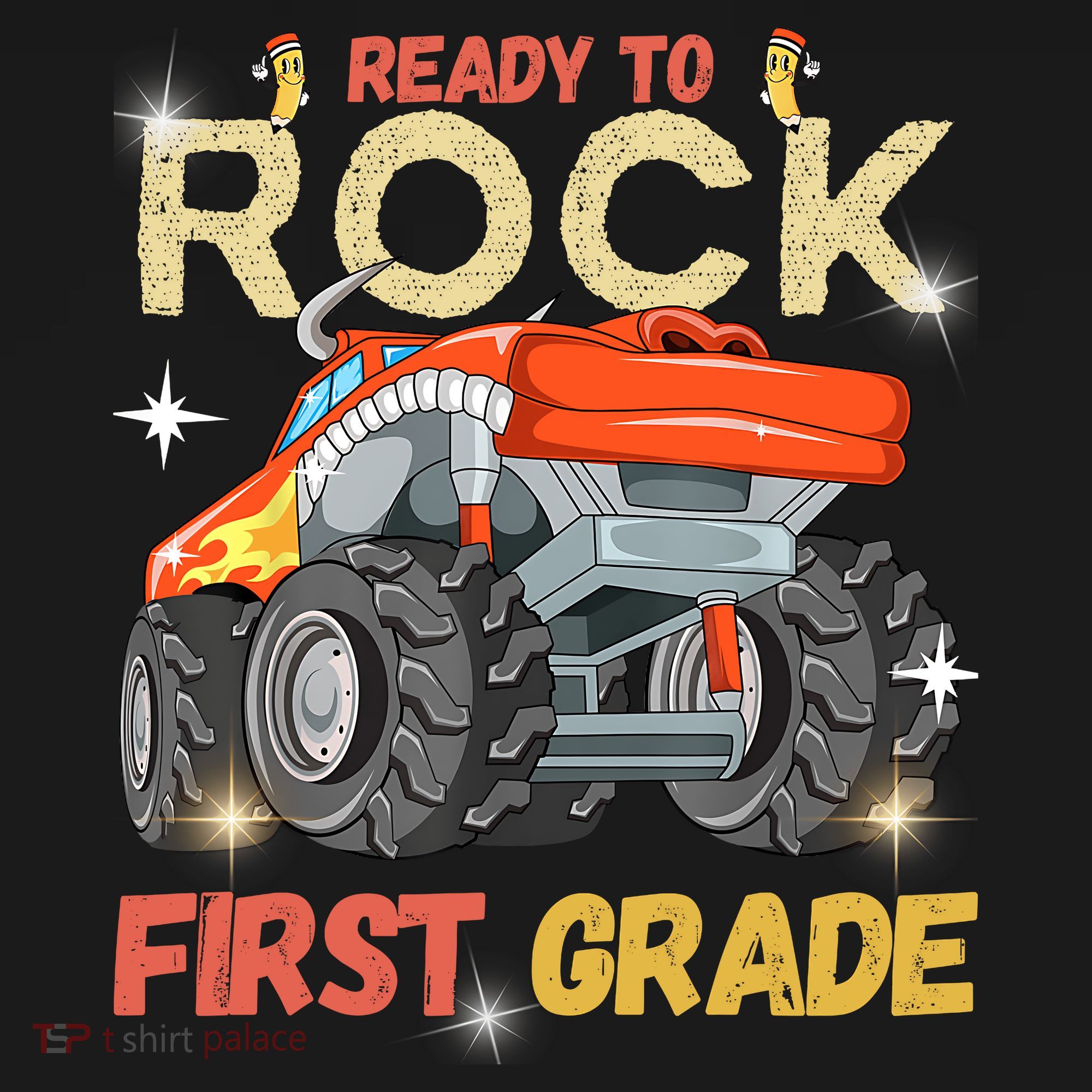Ready To Rock First Grade First Day Of First Grade For Kids Women's Hoodie
