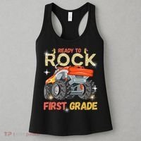 Ready To Rock First Grade First Day Of First Grade For Kids Women's Tank Top thumb 3