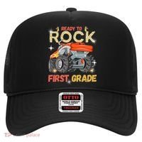 Ready To Rock First Grade First Day Of First Grade For Kids Hat thumb 0
