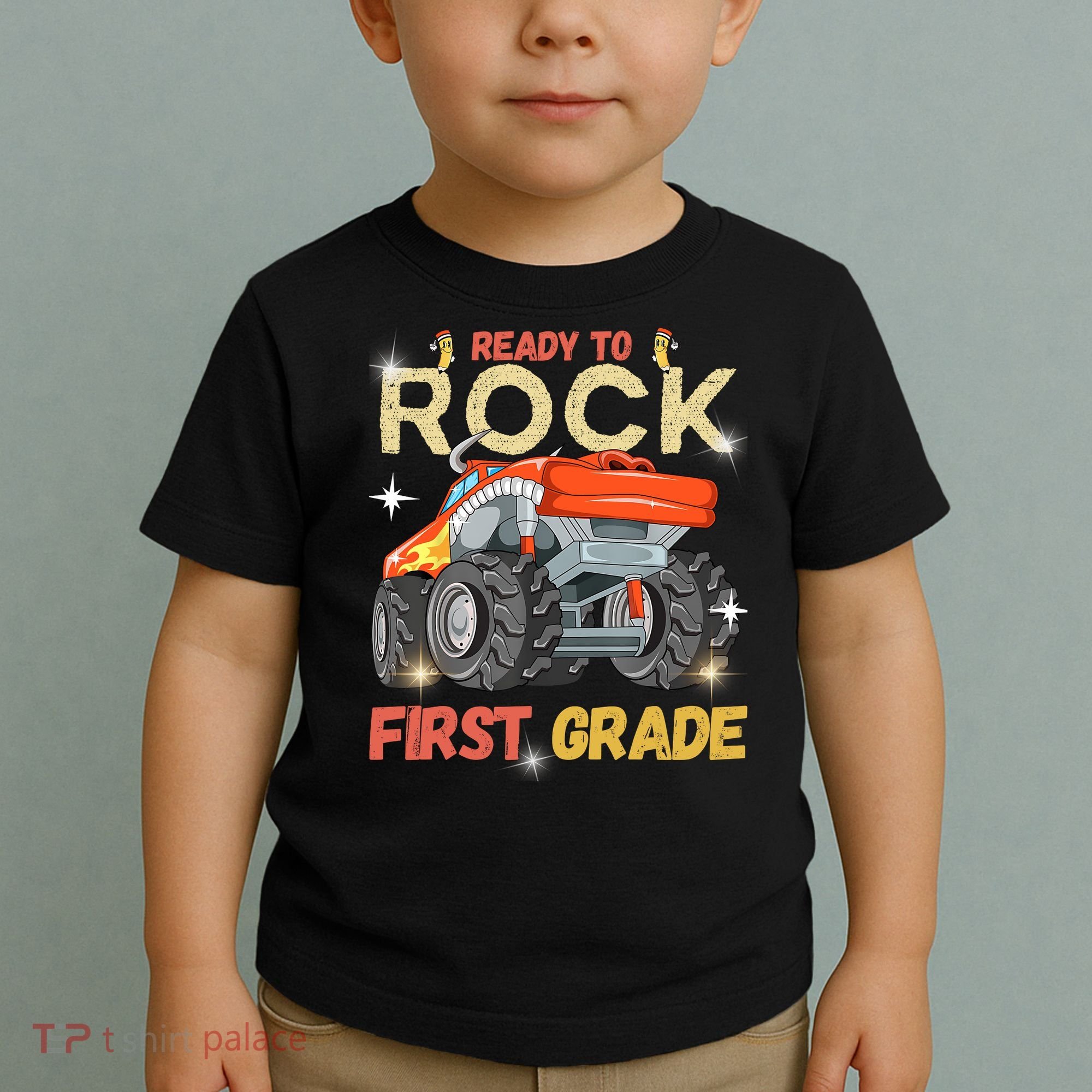 Ready To Rock First Grade First Day Of First Grade For Kids Toddler T-Shirt