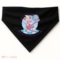 Ready To Rock Kindergarten Unicorn Back To School USA-Made Doggie Bandana thumb 0