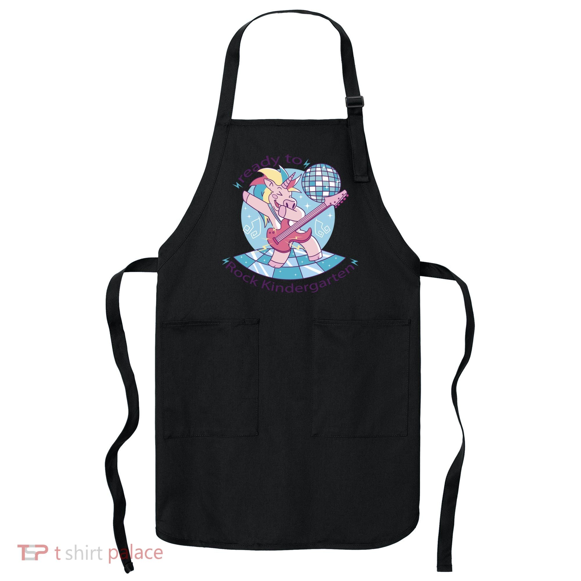 Ready To Rock Kindergarten Unicorn Back To School Apron