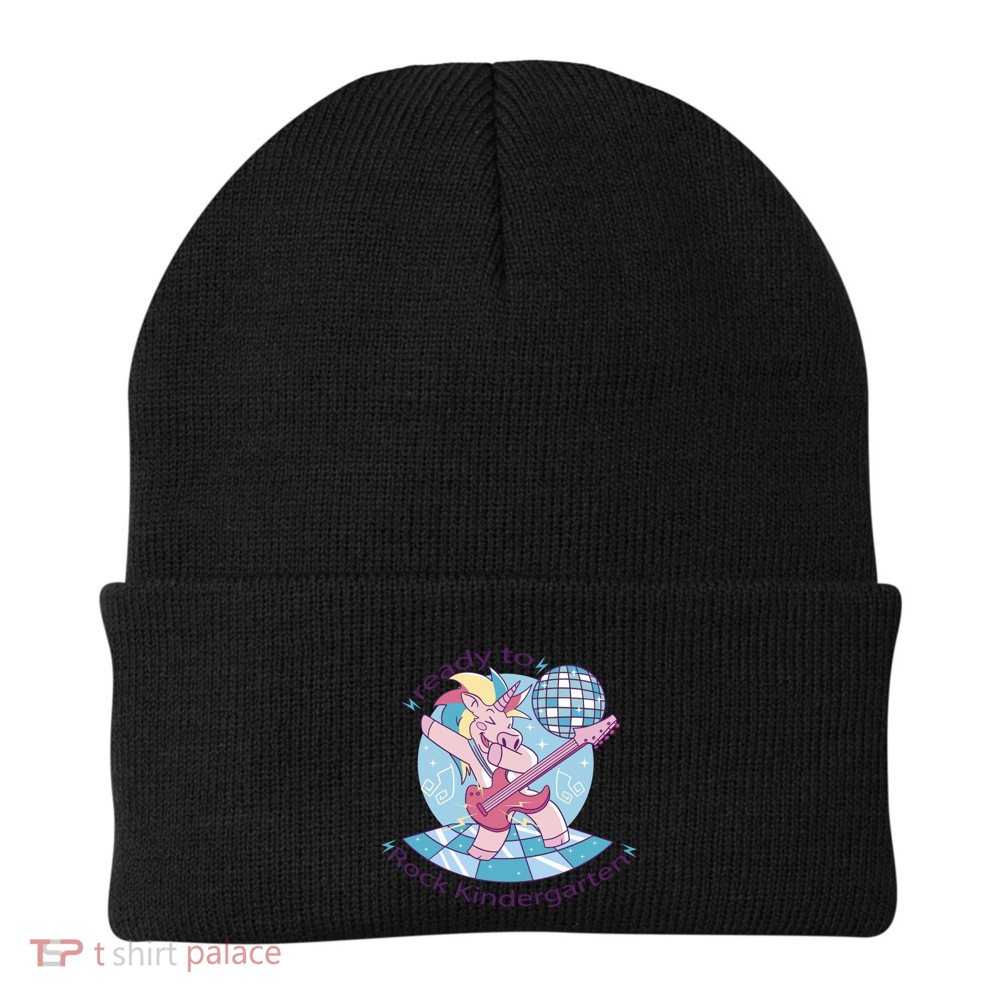 Ready To Rock Kindergarten Unicorn Back To School Beanie