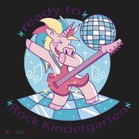 Ready To Rock Kindergarten Unicorn Back To School Beanie thumb 2
