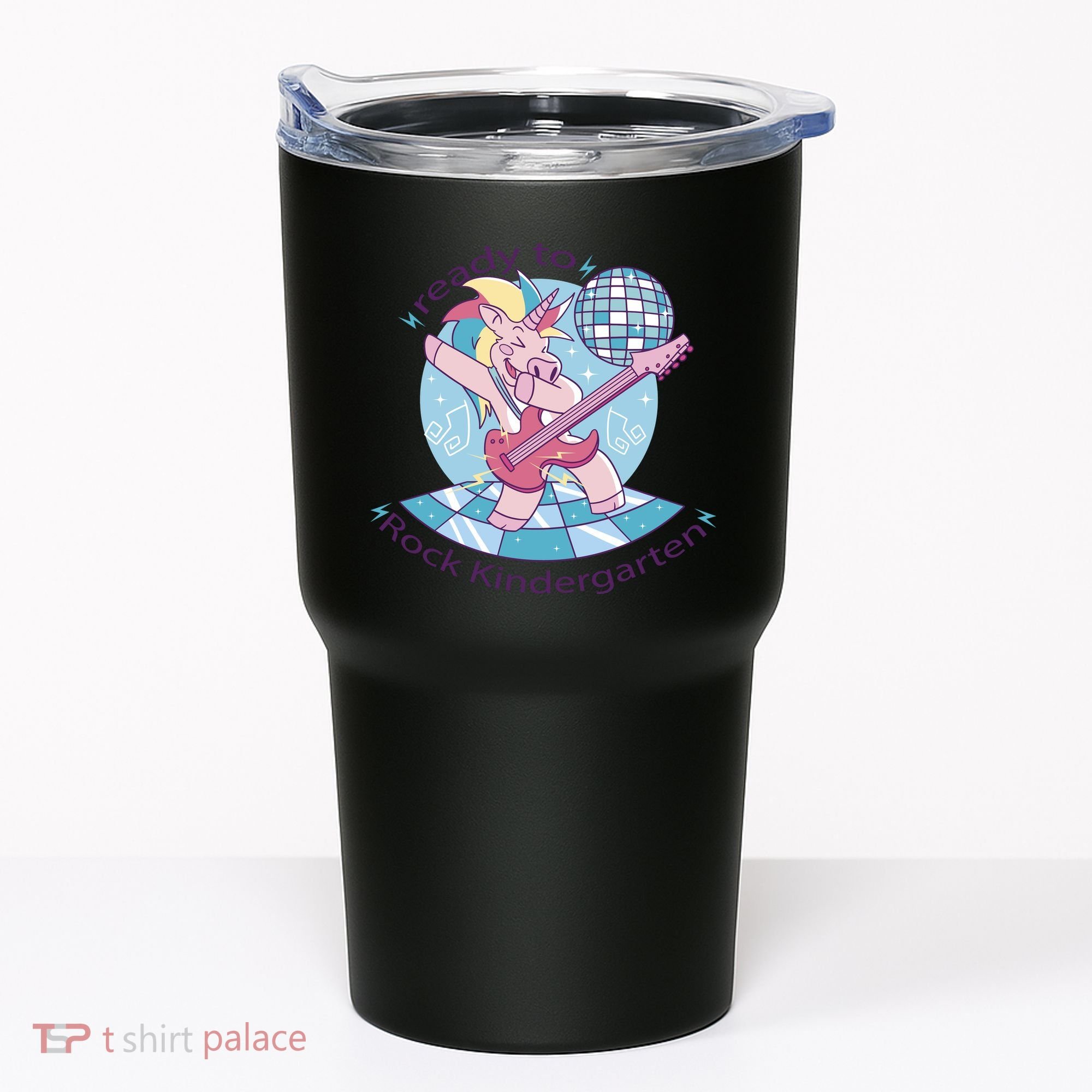 Ready To Rock Kindergarten Unicorn Back To School Tumbler