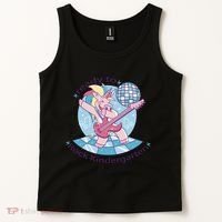 Ready To Rock Kindergarten Unicorn Back To School Tank Top thumb 2