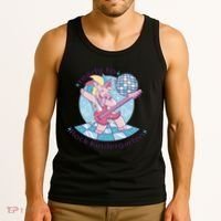 Ready To Rock Kindergarten Unicorn Back To School Tank Top thumb 3