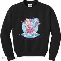 Ready To Rock Kindergarten Unicorn Back To School Kids Sweatshirt thumb 0