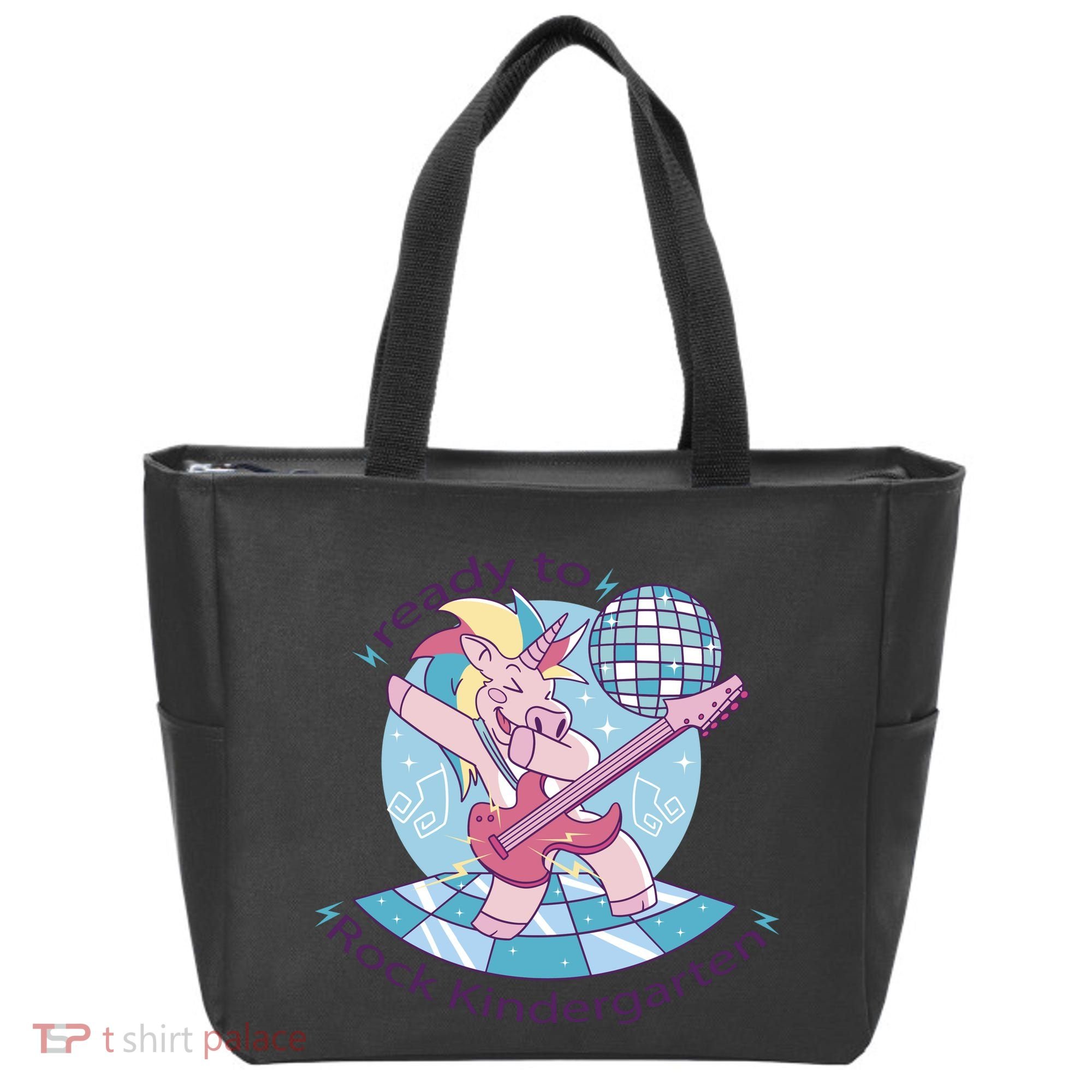Ready To Rock Kindergarten Unicorn Back To School Tote Bag