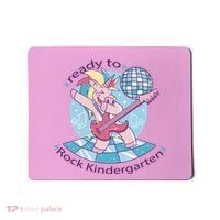 Ready To Rock Kindergarten Unicorn Back To School Mousepad thumb 0