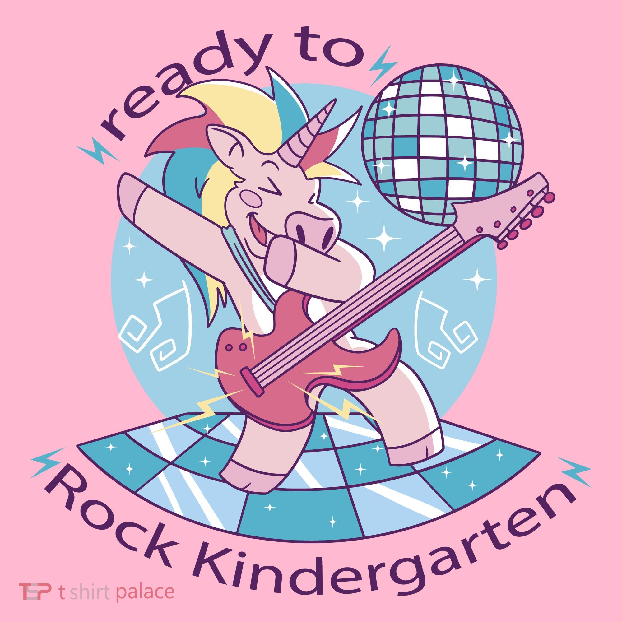 Ready To Rock Kindergarten Unicorn Back To School Mousepad