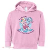 Ready To Rock Kindergarten Unicorn Back To School Toddler Hoodie thumb 0