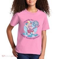 Ready To Rock Kindergarten Unicorn Back To School Kids T-Shirt thumb 2