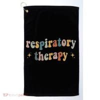 Respiratory Therapy Rt Therapist Funny Rt Care Week Golf Towel thumb 0