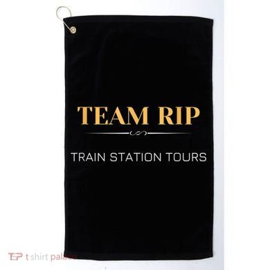Rip, Team Rip, Train Station Golf Towel