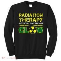 Radiation Therapy Radiation Therapist Funny Cancer Fighter Sweatshirt thumb 0
