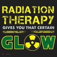 Radiation Therapy Radiation Therapist Funny Cancer Fighter Beanie thumb 2
