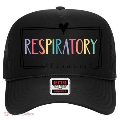Respiratory Therapy Rt Therapist Funny Rt Care Week Colorful Gift Hat