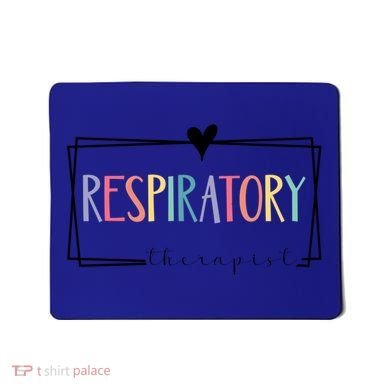 Respiratory Therapy Rt Therapist Funny Rt Care Week Colorful Gift Mousepad