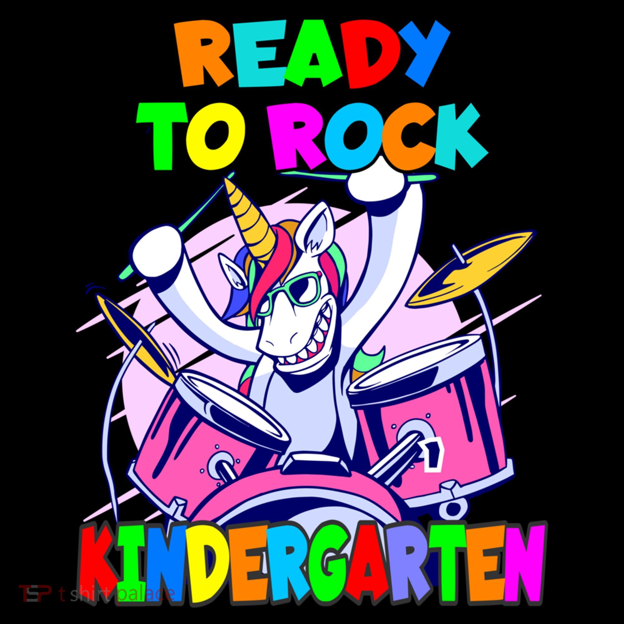 Ready To Rock Kindergarten Drumming Unicorn Preschool Meaningful Gift Coffee Mug