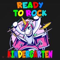 Ready To Rock Kindergarten Drumming Unicorn Preschool Meaningful Gift Women's Hoodie thumb 2